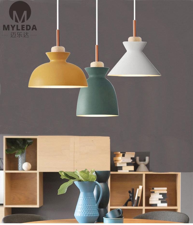 Modern Brush Brass Living Room Chandelier Hanging Pendant Lamp