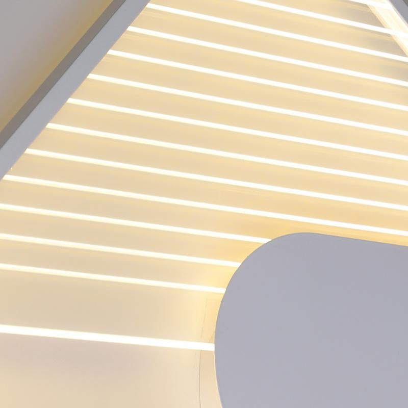 Acrylic Quadrate Ceiling Lamp Creative Simple Bedroom Light Warm Livingroom LED