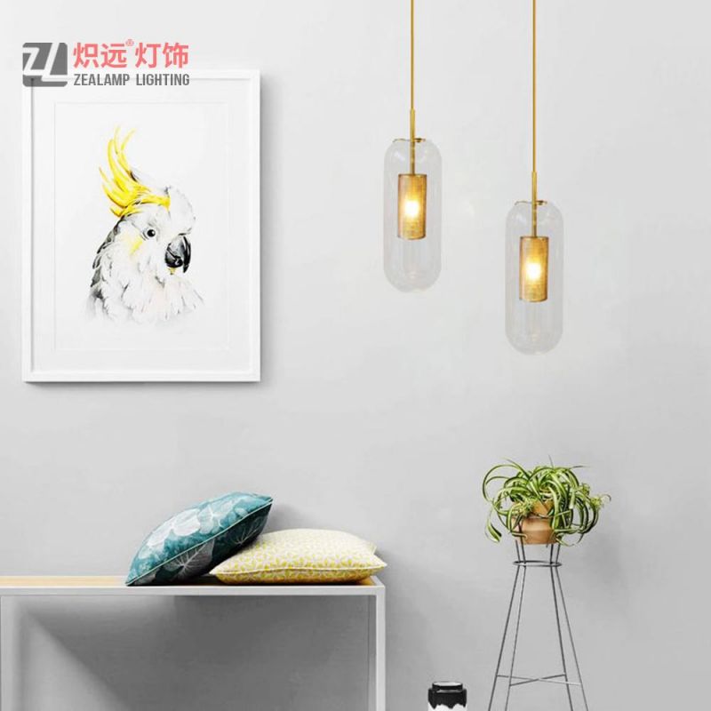Interior Shopping Hall Lighting Glass Pendant Light for Ballroom