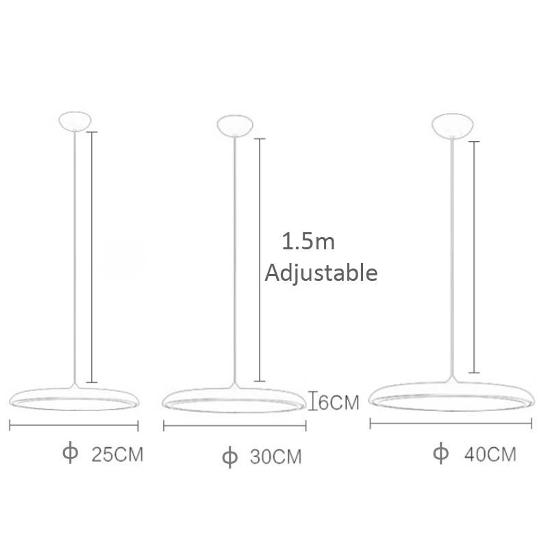 Modern Living Room Bedroom Study Room Pendant Lighting