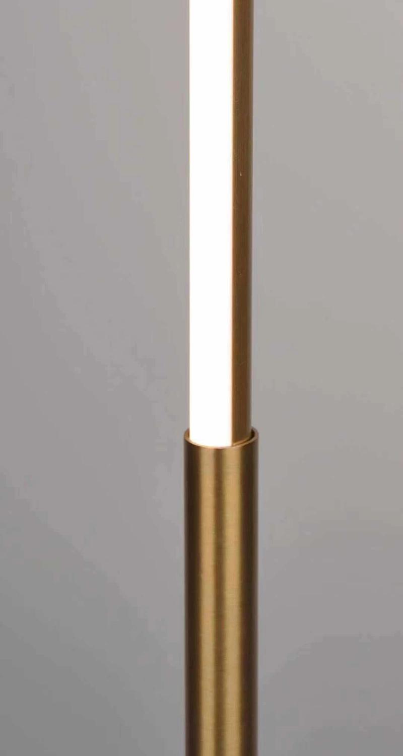 2022 Luxury Home Hotel Decorative Reading Light 9W Golden Standing Floor Lamp for Living Room