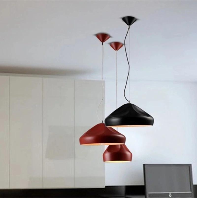 Nordic Black Vintage Industrial Pendant Light Metal Lampshade for Dining Room Bedroom Decoration Pendant Lamp (WH-AP-164)