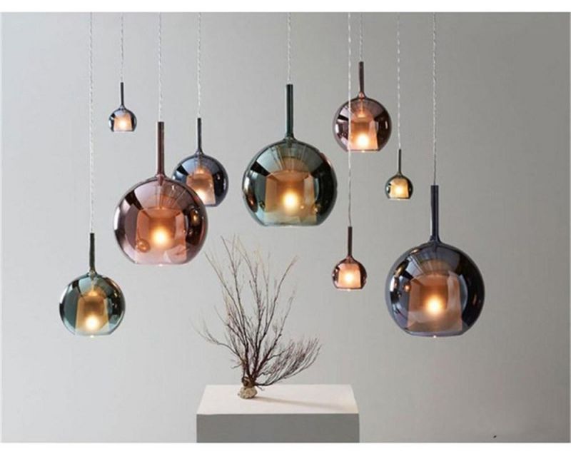Modern Glass LED Pendant Lights Designer Simple Dining Room Hanging Lamp Living Room Bar Restaurant Kitchen LED Hanglamp