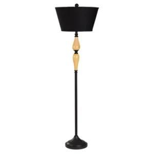 Hotel Nightstand Lamp Floor Lamp with Pottery Bronze Body