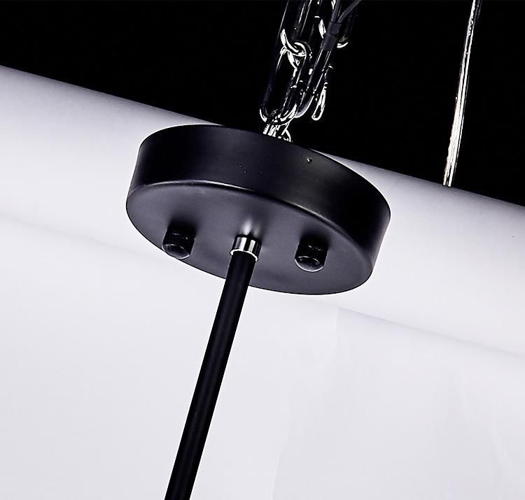 180 Degree Vintage Black Sputnik Hanging Pendant Lamp Light with Edison Bulbs for kitchen