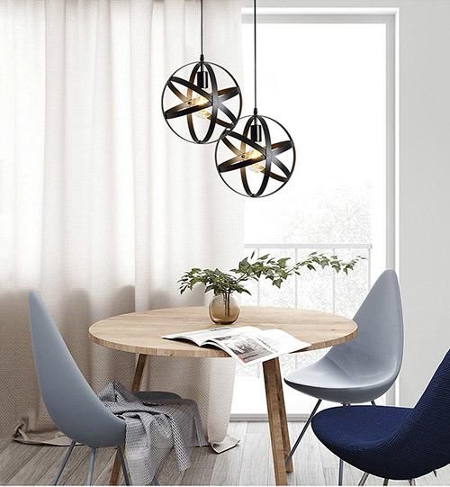 Modern Pendant Lamp with E27 Aluminium Frame for Home Decoration