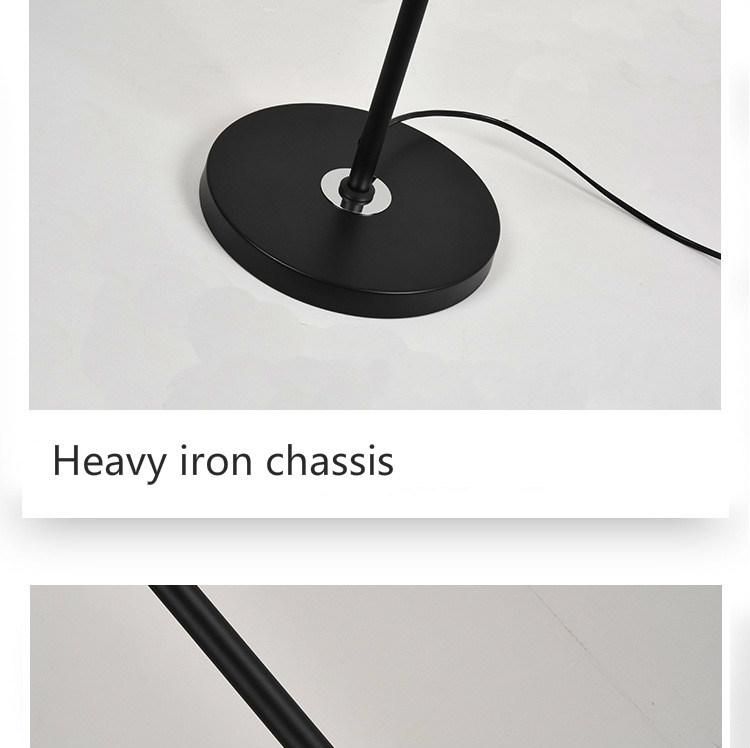 Modern Floor Lamp Nordic Metal Standing Lamps for Living Room Bedroom Fabric Floor Lamps (WH-MFL-109)