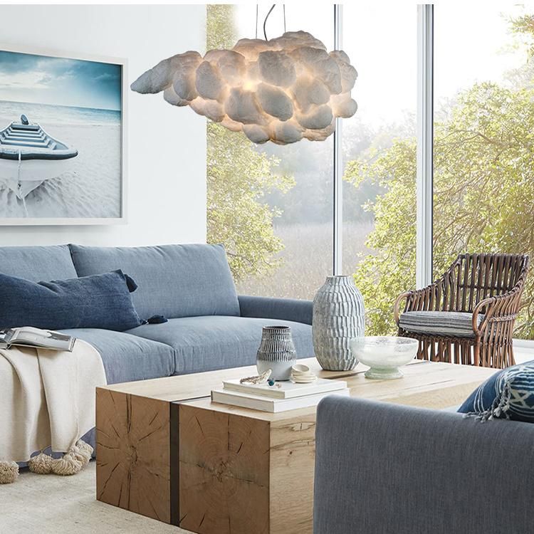 Modern Style Nordic Theme Cloud Chandelier Hotel Restaurant Cloud Lamp