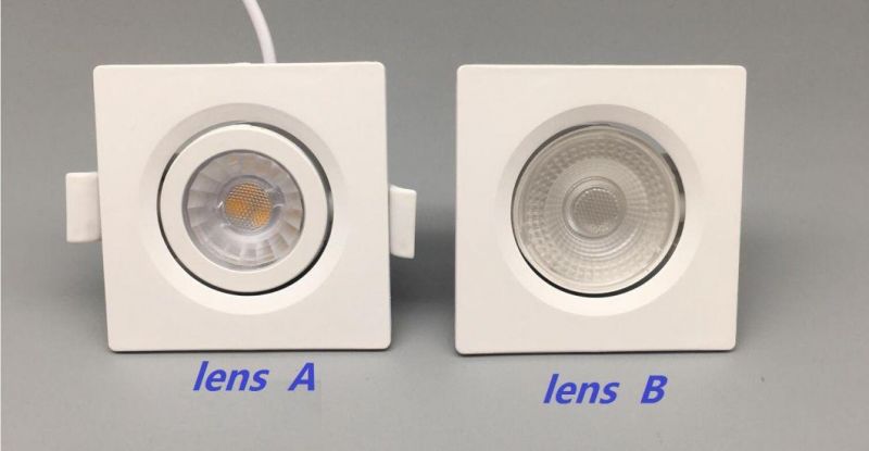 Wholesale LED Downlight 3W 5W 7W LED Recessed Spotlight 38 Degrees Spot Light Isolated Driver Mini LED Down Light with 1 Year Warranty
