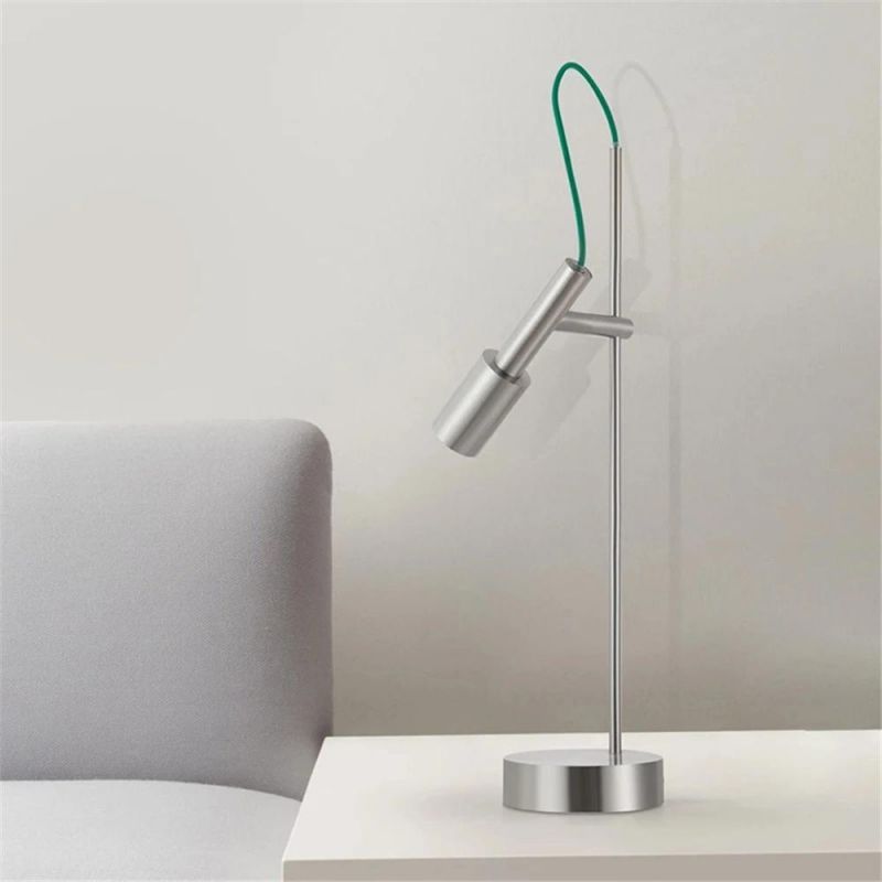 Bedroom Bedside Reading LED Desk Lamp Nordic Modern Simple Small Table Lights Creative Study Dormitory Rotating Head Desk Light