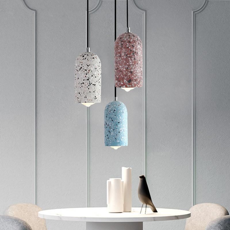 Nordic Cement Pendant Lamp Creative Trumpet Lamp Modern Long Hanging Lights for Home Decoration Pendant Lamp (WH-AP-245)