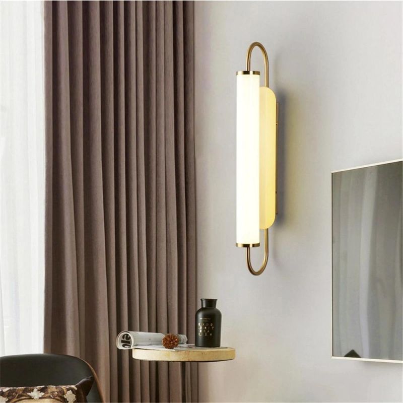 Modern Bathroom Lights Fixtures Luxury Living Room TV Background Decor Wall Light Simple Aisle Bedroom Bedside Wall Lamps