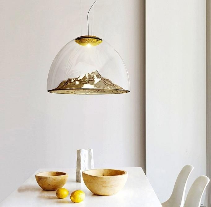Modern LED Designer Light LED Gold Pendant Lamp Decoration Room