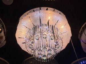 New Modern Crystal Glass RGB LED Ceiling Chandelier with High Quality (YF8844/R6)