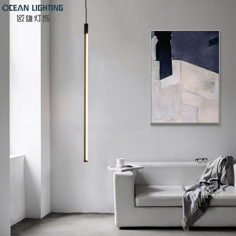 Lá Mpara Interior De Lujos Ocean Lighting Modern Simple Design LED Chip Pendant Lamp