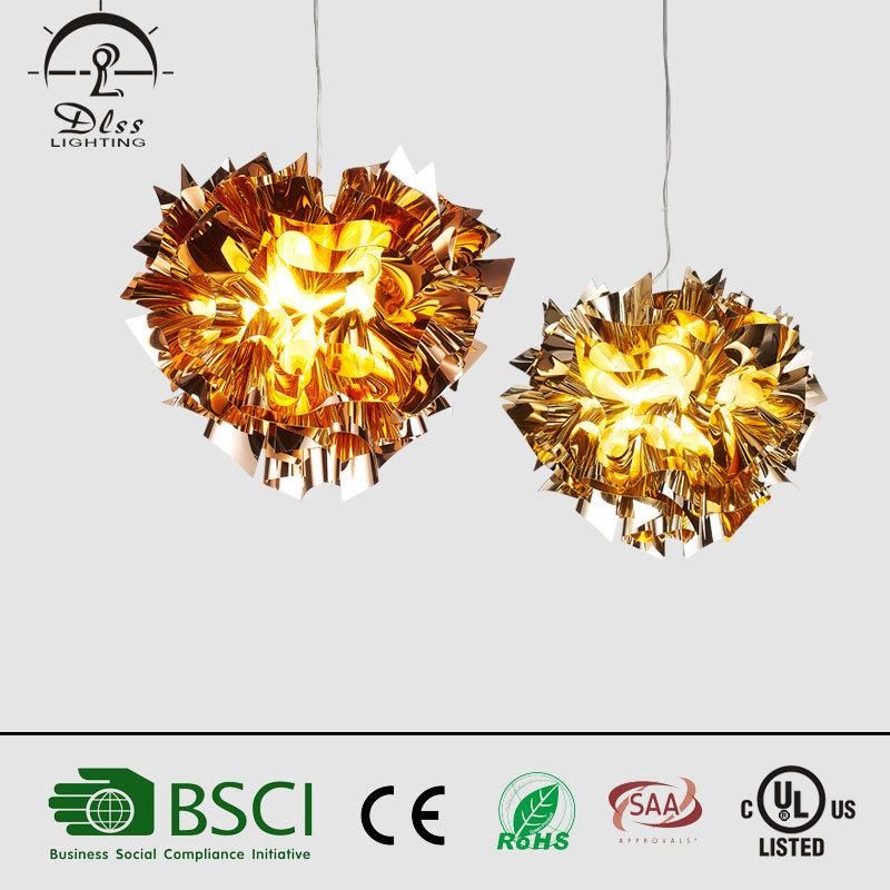 Modern Replica Lighting Acrylic Fancy Flower Pendant Lamp for Decoration
