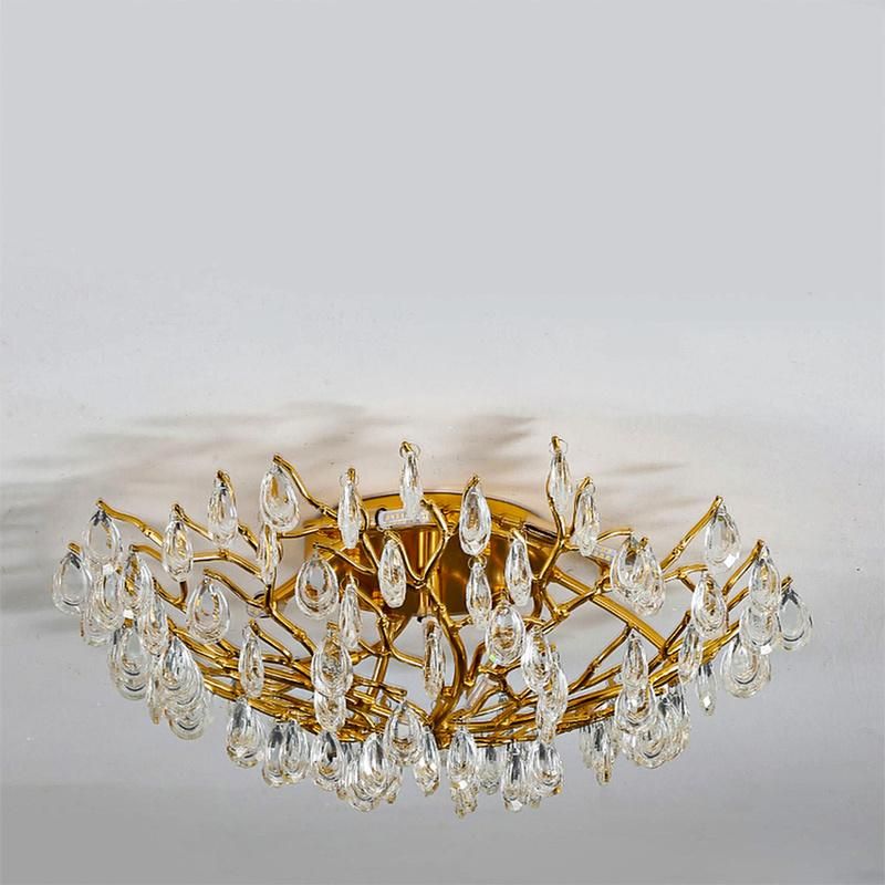 Bionic Branches Pendant Lamp Bedroom Lamp Crystal Ceiling Lamp