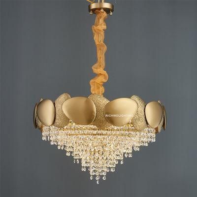 Indoor Crystal Hanging Light New Residential Chandelier Pendant Light