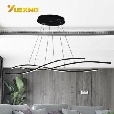 Interior Decoration LED Light System LED Chandelier Lighting Fixture Round Iron Base Pendant Light