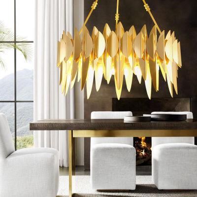 Modern Gold Suspension Lighting Black Color for Indoor Home Lighting Fixtures (WH-AP-91)