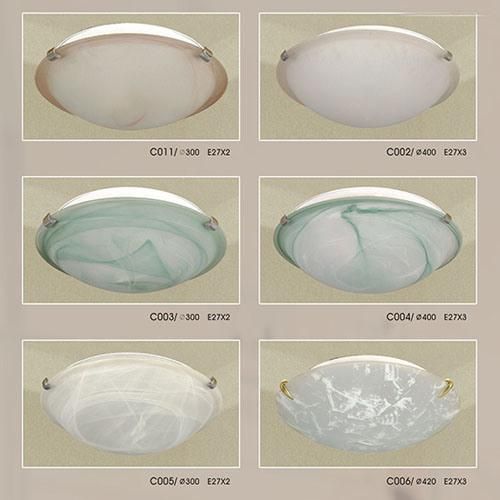 Decorative Cheap Price Glass Ceiling Lamp for Bedroom Hotel Project