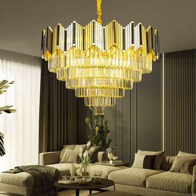 Dafangzhou Light China Ceramic Chandelier Suppliers Indoor Light Chrome Material Modern Crystal Chandelier Applied in Office