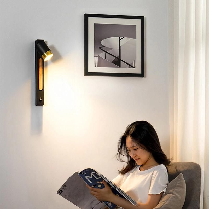 Concise Simple Style Creative Design Wall Lamp Reading Light Beroom Lamp