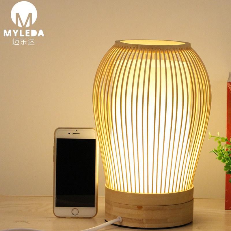 Restaurant Classical Design Lantern Bedroom Beside LED Table Light