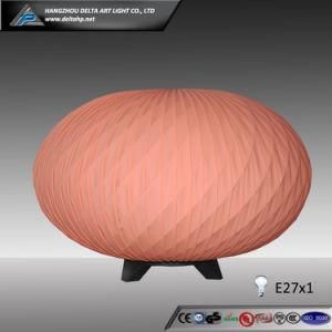 CE Approval Table Lamp with Round Lamp Shade (C5007251)