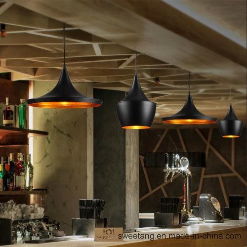 Aluminium Pendant Lamp for Bar and Restaurant Black Pendant Light Fitting