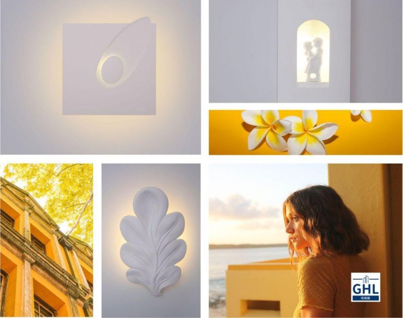 Gypsum Lighting Fixtures and 1W/ 5W/ 7W LED Light