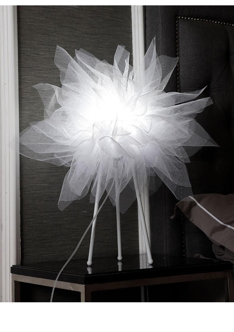 Nordic Fashion Floor Lamps Living Room Decoration Mesh Lampshade Modern Floor Light (WH-MFL-134)