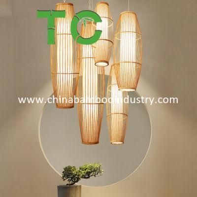 Chinese Style Bamboo Pendant Ceiling Lamp Rattan Ceiling Lamp Rattan Chandelier