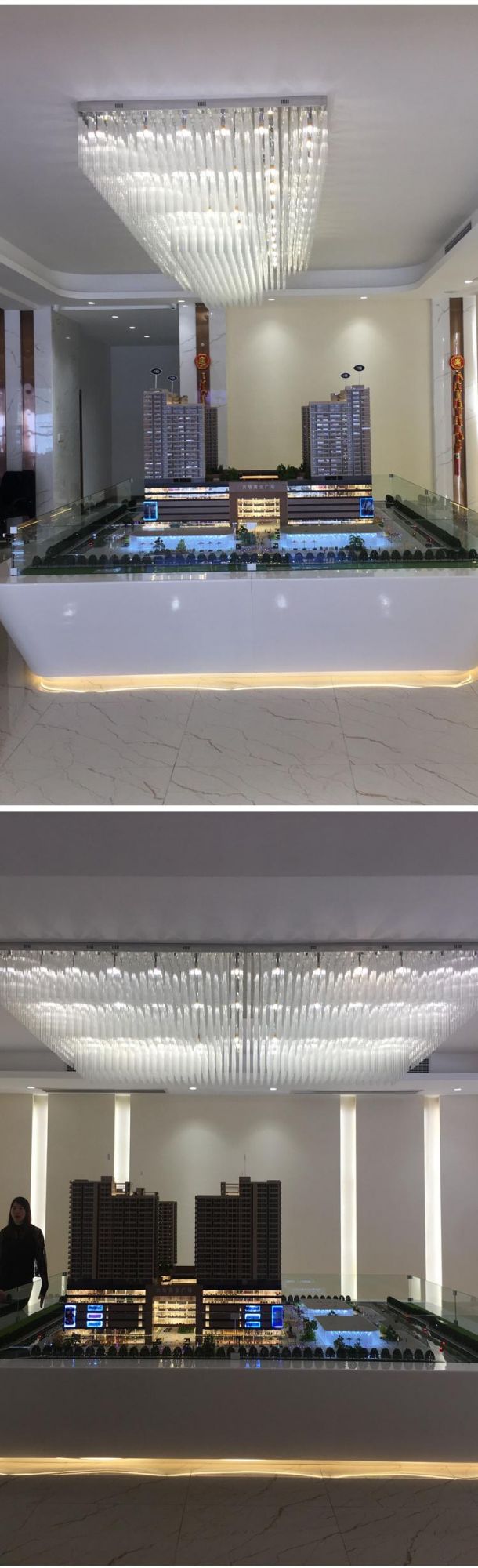 Modern Style Decoration Hotel Villa Banquet Custom Project LED Chandelier Ceiling Light