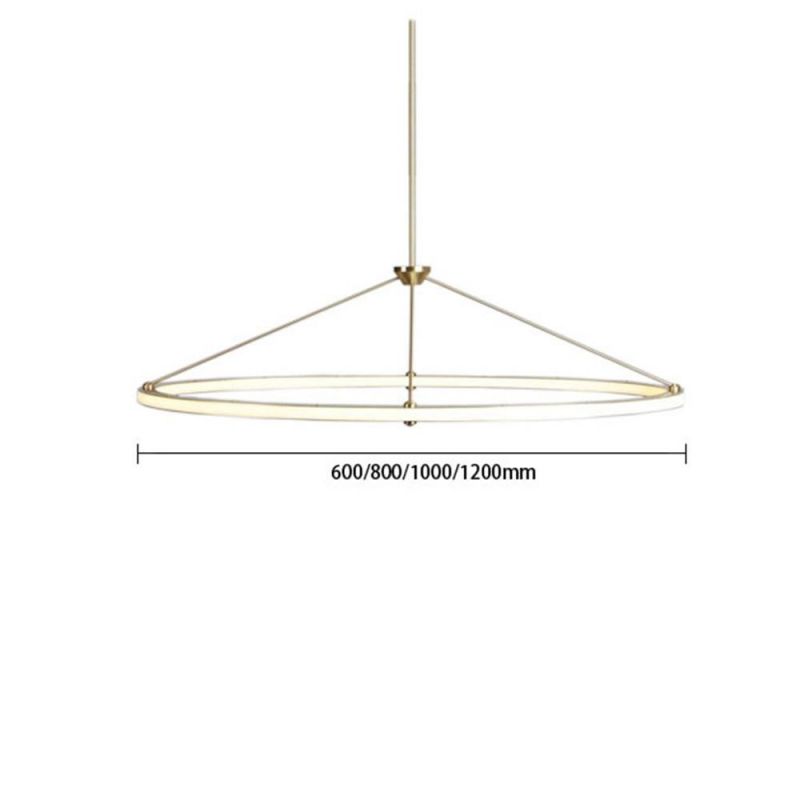 Hotel Modern Chandelier Lighting Stairwell Staircase Pendant Light