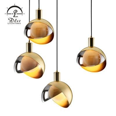 Modern Home Decoration Glass Hanging Pendant Lamp