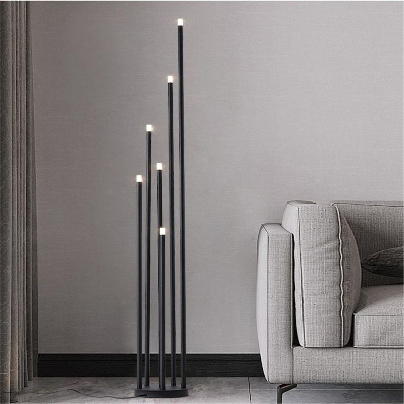 Modern Living Room LED Floor Lamp Nordic Designer Study Personality Atmosphere Home Decor Lamp Lamp Stand Office Standing Lamp