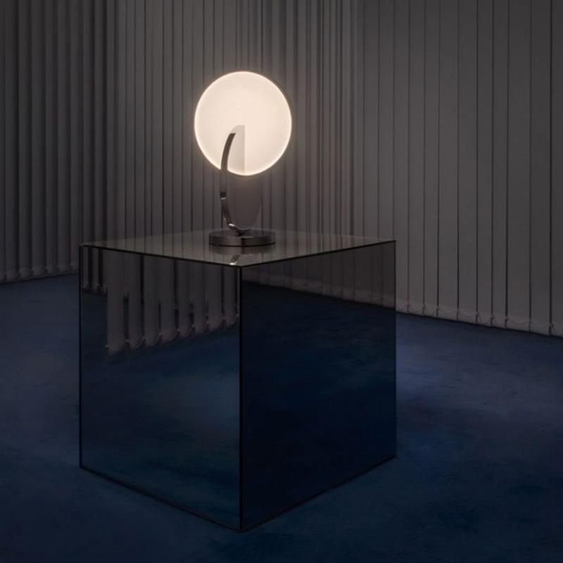 Disc Shade Creative Design Table Lamp Reading Light Nightstand Lamp