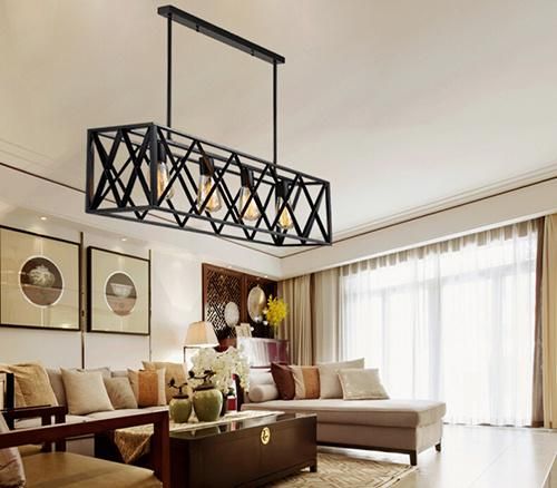 Modern Chandelier for Industrial Lighting Aluminium Hanging Light for House Decoration