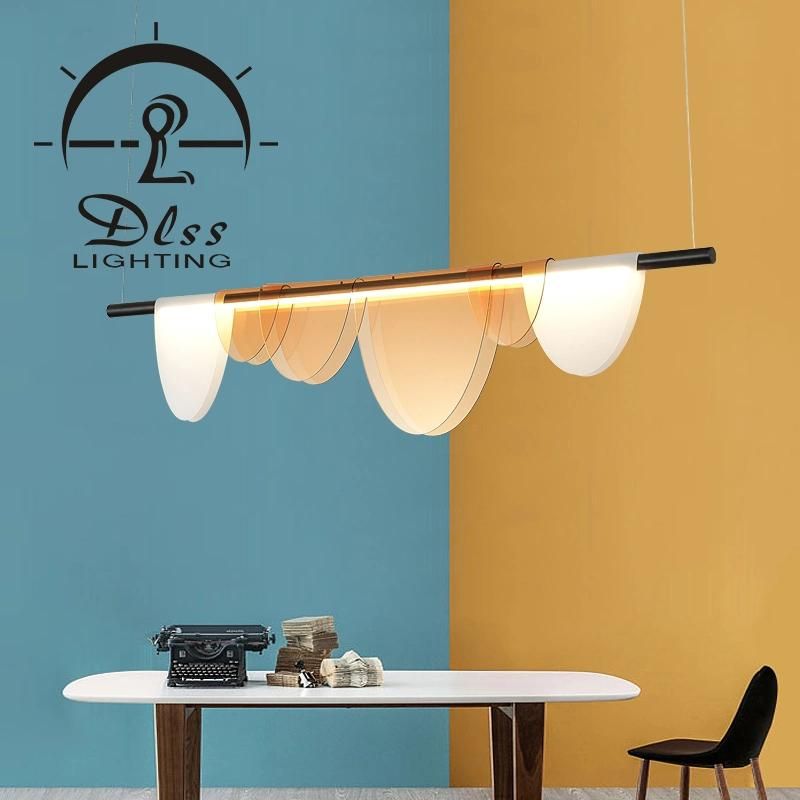 LED Translucent Wing Style Tube Pendant Light