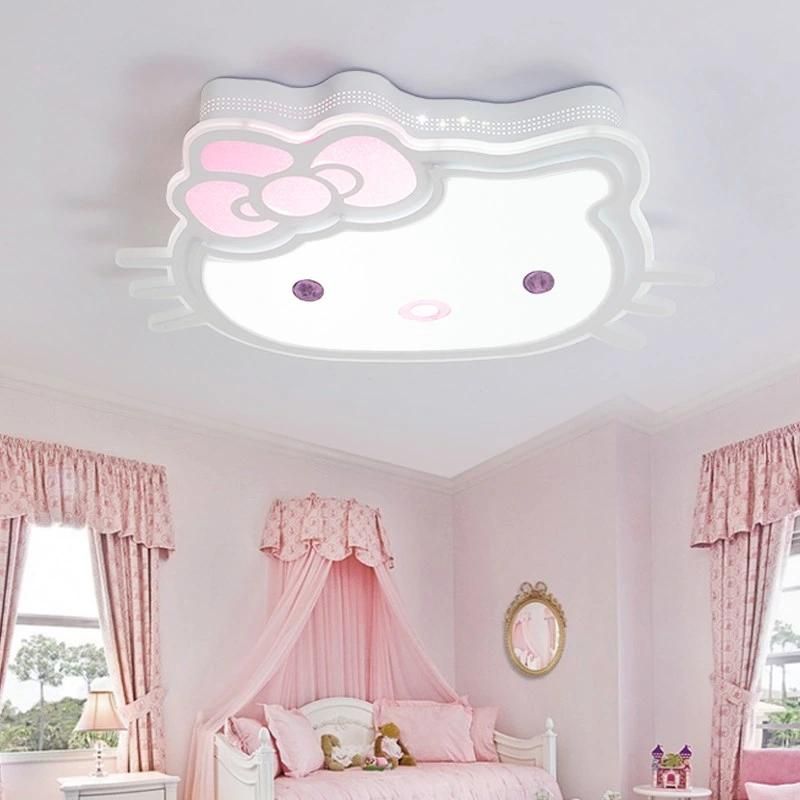 Hello Kitty Girl Ceiling Lamp for Indoor Home Kids Room Bedroom Lighting (WH-MA-128)