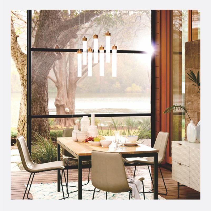 Modern LED Hanging Lamps Gold Home Decoration Pendant Lights Glass Lights (WH-GP-101)