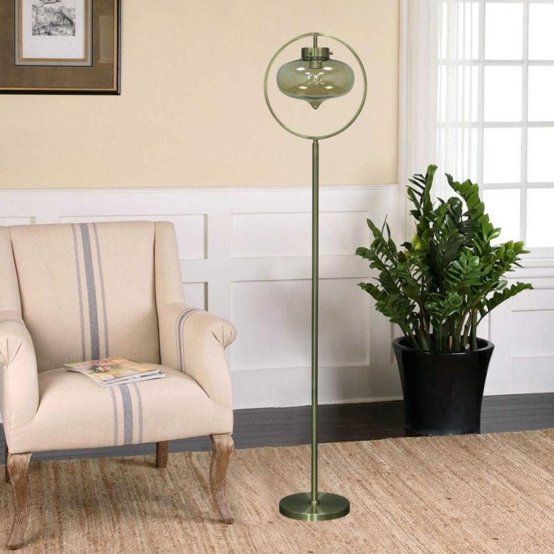 Modern Minimalist Vertical Floor Lamp Designer Bedroom Living Room Sofa Glass Ball Nordic Minimalist Planet Floor Lamp