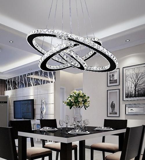 Crystal Chandelier Pendant Lighting Hanging Ceiling Lights Hanging Light for Living Room