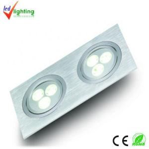 Combined LED Down Light 6W (DL-3X3X1W-YL2201)