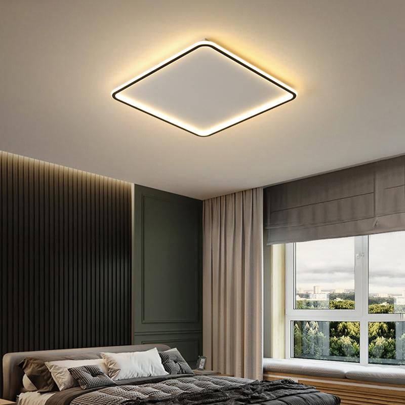 Modern LED Chandelier for Livingroom Bedroom Surface Ultra Thin LED Ceiling Light (WH-MA-185)