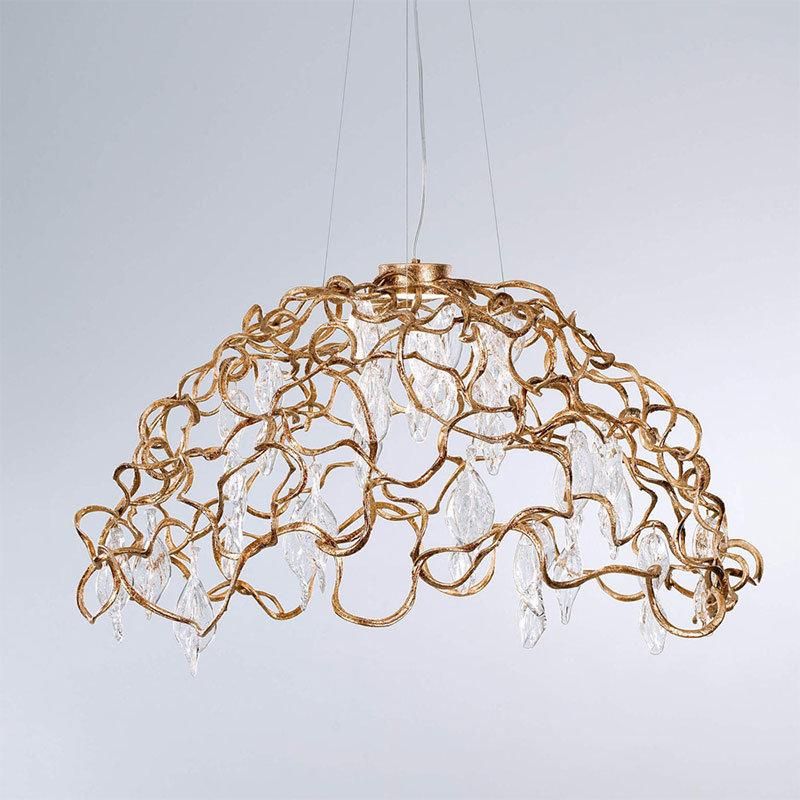 2022 Postmodern Chandelier Creative Personality LED Wings Simple Nordic Restaurant Lamps