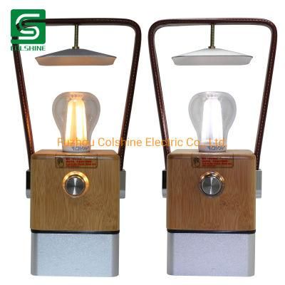 LED Bamboo Lamp Bamboo Light Dimmable Table Lamp