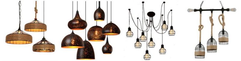 Bamboo Japanese Creative Chandelier Indoor Restaurant Living Room Lobby Lamps