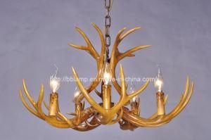 Deer Antler Chandelier Hanging Lamp Pendant Lamp